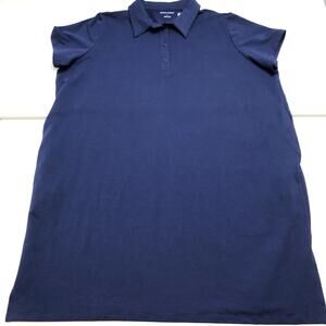 Universal Standard Polo Dress Navy Blue Size Large NWT 2024PSP586